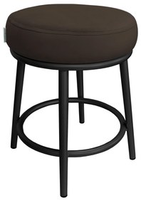 Taboret Ben noga metalowa czarna MG05