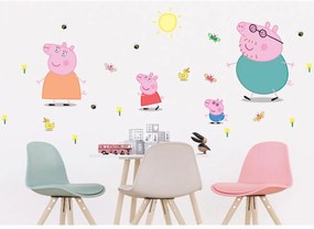Dekoracja samoprzylepna Świnka Peppa Classic, 65 x85 cm