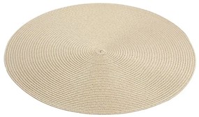 Altom Podkładka Straw beżowy, śr. 38 cm, zestaw 4 szt.