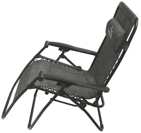 Cattara 13520 Składany leżak Alicante,antracytowy, 150 x 66 cm