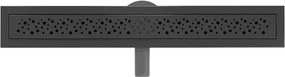 Mexen Flat 360° M12 odpływ liniowy obrotowy 50 cm, czarny - 1721050-40