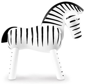 Figurka z litego drewna bukowego Kay Bojesen Denmark Zebra