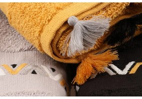 Bawełniane ręczniki frotte zestaw 3 szt. 50x90 cm Asorti – Foutastic