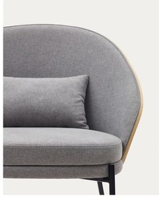 Szary fotel Eamy – Kave Home