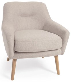 Beżowy fotel Candela – Kave Home
