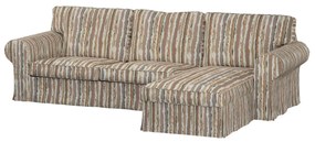 Pokrowiec na sofę Ektorp 2-osobową i leżankę
