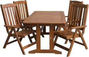 Rozkładany stół drewniany sosnowy 160–210 × 90 cm, lakier