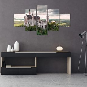 Obraz - Zamek na skałach (125x70 cm)