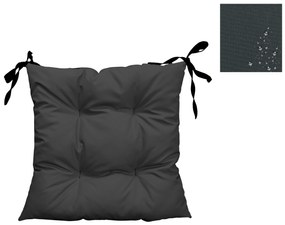 Poduszka wodoodporna na krzesło ogrodowe Oxford grafit 50x50