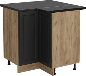 Szafka narożna antracytowy domek wiejski 75.6x60x81.6 r-line