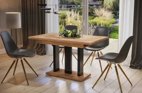 Stół rozkładany APPIA 130(210)x80 dąb złoty craft ENDO