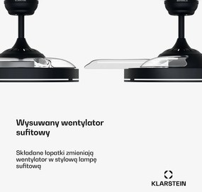 Klarstein AirFold Smart wentylator sufitowy