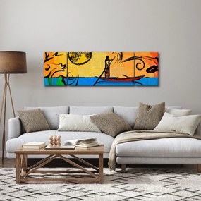 Obraz starożytnego obrazu (170x50 cm)
