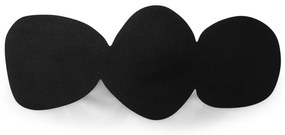 Czarny metalowy wieszak ścienny Tumulo – Spinder Design