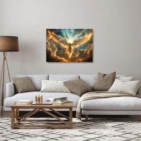 Obraz na szkle - Mitologia anielska (70x50 cm)