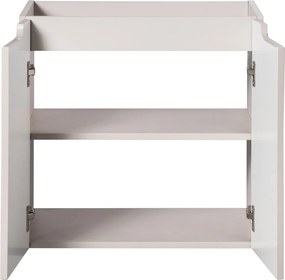 Wisząca szafka podumywalkowa 2-drzwiowa Nova 60 cm, kaszmir mat