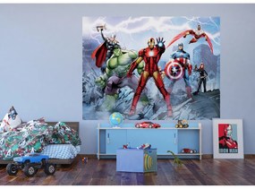 Fototapeta dziecięca Avengers 252 x 182 cm, 4 części