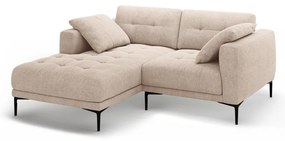 Jasnobrązowy narożnik (lewostronny/z szezlongiem) Bemy – Micadoni