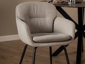 2x Krzesło Moss tapicerowane, Beige 60