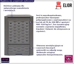 Zestaw dwóch kompostowników - Seto
