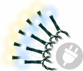 Świąteczny świetlny łańcuch - 9,9 m, 100 diod LED, 9 funkcji