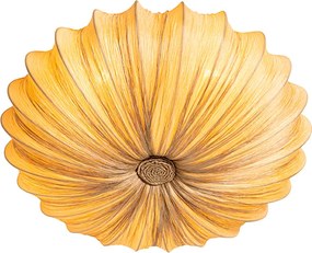 Designerska lampa sufitowa beżowa 60 cm 5-świateł - Plu