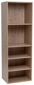 Otwarta szafa modułowa w dekorze dębu w naturalnym kolorze 60x180x45 cm Modular – Casa Selección