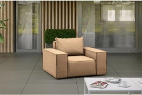 Fotel ogrodowy SONNE, tkanina Artykuł, Cappuccino