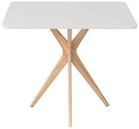 Stół CUTTI 55x80 szary/jesion RAGABA