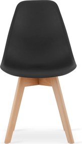 PROMOCJA Czarny krzesło KITO II. jakość