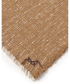 Bawełniany koc w kolorze ochry 130x180 cm Handloom – Lorena Canals