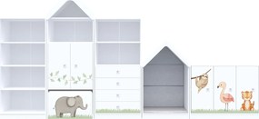 Zestaw mebli do żłobka i przedszkola Blox Nature 1
