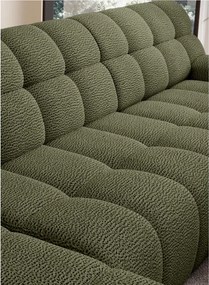 Narożnik COCOON XL w układzie U z elektryczną regulacją siedziska Lewostronny w tkaninie JAGUAR 12