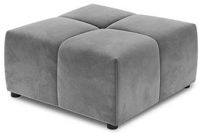 Szary moduł aksamitnej sofy Rome Velvet – Cosmopolitan Design