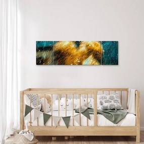 Obraz - Całujące się anioły (170x50 cm)