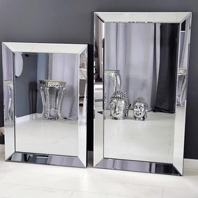 Lustro w lustrzanej ramie, prostokątne , 75x130cm