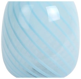 Jasnoniebieska lampa stołowa ze szklanym kloszem (wysokość 20 cm) Summer Globe – Leitmotiv