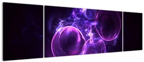 Abstrakcyjny obraz bąbelków (170x50 cm)