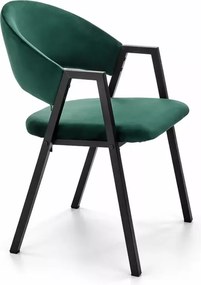 Krzesło Moda - nowoczesne tapicerowane krzesło z ergonomicznym oparciem