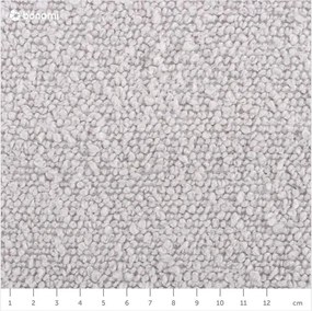 Jasnoszara sofa z materiału bouclé 210 cm Essen – Cosmopolitan Design