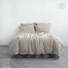 Lniana pościel jednoosobowa w naturalnym kolorze 140x200 cm Natural – Linen Tales