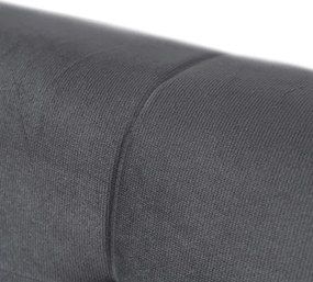 Sofa z Funkcją Spania LIMA Rozkładana Wersalka Dwuosobowa Szara Nowoczesna do Salonu