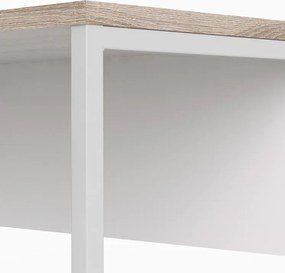 Biurko narożne Function 118 biały/dąb truflowy