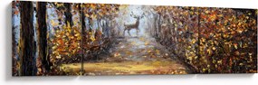 Obraz - Duch lasu (170x50 cm)