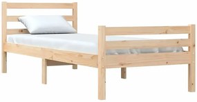 Pojedyncze łóżko z naturalnej sosny 90x200 - Fenso 3X