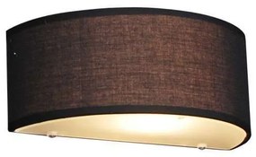 Rustykalna lampa ścienna półokrągła czarna - Drum Nowoczesny Oswietlenie wewnetrzne