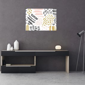 Obraz - Uderzenia abstrakcyjne (70x50 cm)