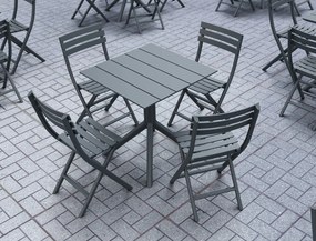 Kwadratowy stół kawiarniany z tworzywa Paris Table 70