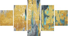 Obraz - Złoty wzór (125x70 cm)