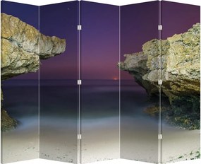Parawan - Klif morski (210x170 cm)